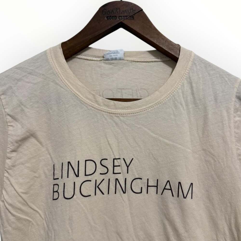 Bay Island Sportswear Lindsey Buckingham Gift Of Screws Tour 2008 T-Shirt XL
